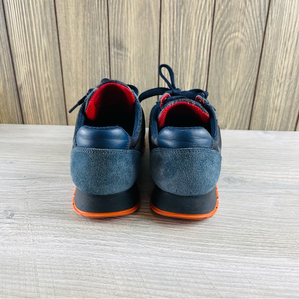 PRADA Women’s Designer Suede Nylon Camouflage Camo Sneakers Casual Shoes Sz:37.5 - Picture 10 of 16